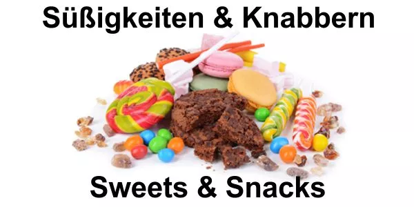 Süßigkeiten & Knabbergebäck bei RZOnlinehandel